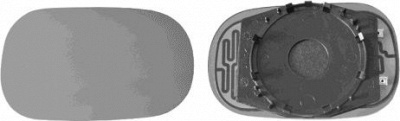 VAN WEZEL 1865839 -  Зеркальное стекло, наружное зеркало